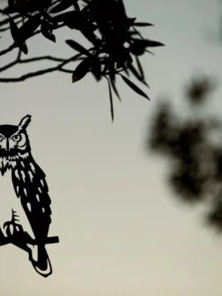 Metalbird Great Horned Owl -Best Garden Care Shop 8612018 02V tif