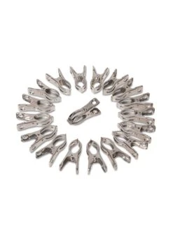 Metal Medium Garden Clips 2.25", Set Of 18 -Best Garden Care Shop 8612443 0032 metal medium garden clips set of 18