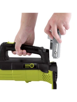 Sun Joe® 24V ION+ 2.0-Ah Cordless Compact Turbine Jet Blower, 100-MPH 350-CFM -Best Garden Care Shop 8612516 10v