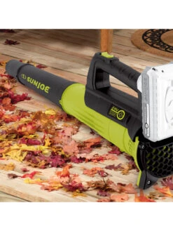 Sun Joe® 24V ION+ 2.0-Ah Cordless Compact Turbine Jet Blower, 100-MPH 350-CFM -Best Garden Care Shop 8612516 11v