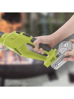 Sun Joe® 24-Volt 2.0Ah Cordless Elec. 1292-Degree Fire Starter, For Charcoal Grills -Best Garden Care Shop 8612520 07v