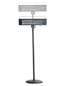 Sun Joe® 1500W Elec. Infrared OD Patio Heater, Adjust Ht. Range, W/Wall Bracket & Cover -Best Garden Care Shop 8612532 05v