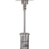 Sun Joe® 48000-BTU Max Stainless Propane OD Patio Heater W/Wheels And Built In Bar Table -Best Garden Care Shop 8612535 01v sun joe 48000 btu stainless propane patio heater sjpph48 ss