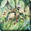 Chickadees Outdoor Wall Art
