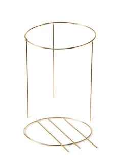 Brass Plated Grow Throughs, Set Of 2 -Best Garden Care Shop 8612662 188