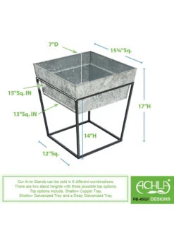 Achla Designs Arne Plant Stand 15 Achla Designs Arne Plant Stand -Best Garden Care Shop 8612898 04v