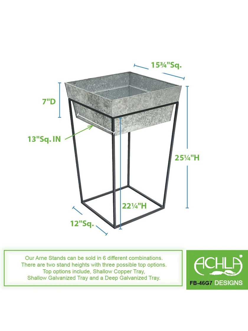 Achla Designs Arne Plant Stand 10 Achla Designs Arne Plant Stand - Image 8