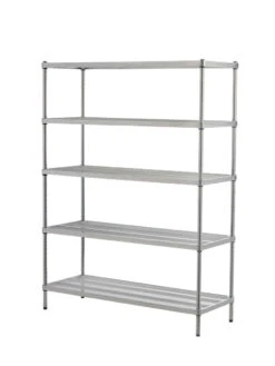 MeshWorks © 5 Tier Plant Shelving 13 MeshWorks © 5 Tier Plant Shelving -Best Garden Care Shop 8613014 10v meshworks 5 tier plant shelf silver