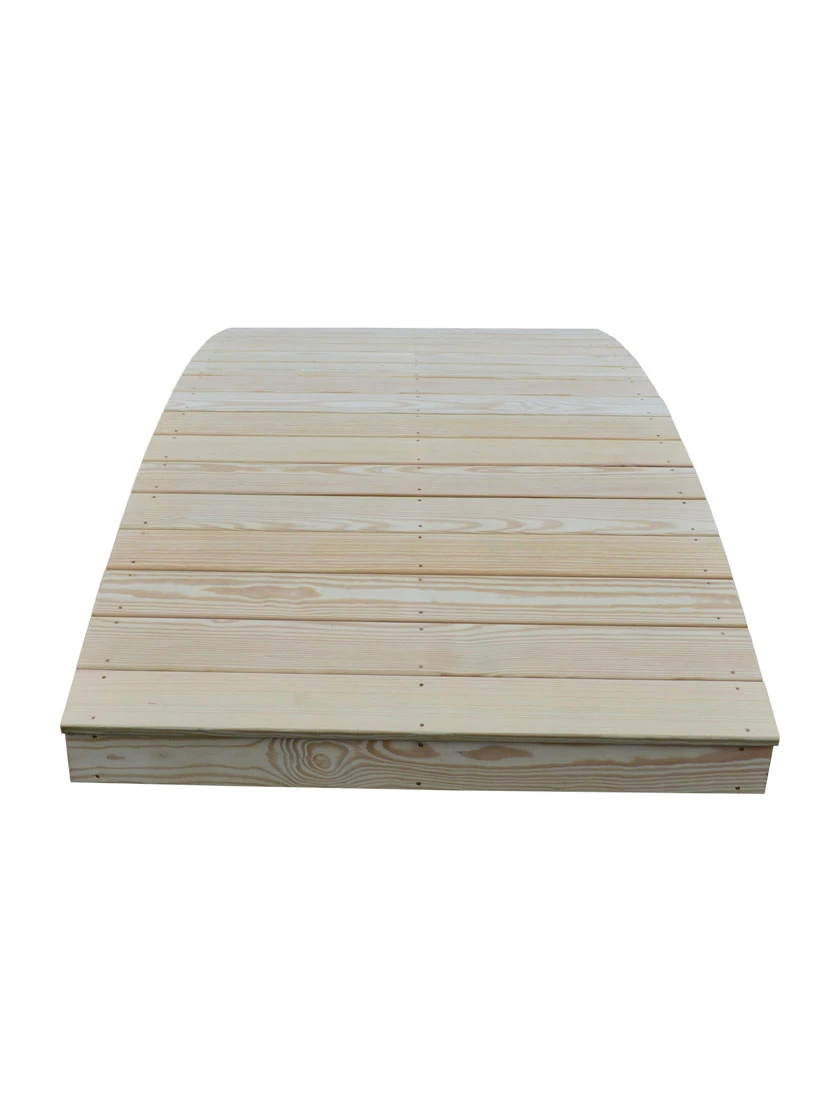 Plank Garden Bridge Unfinished 4' X 10' 5 Plank Garden Bridge Unfinished 4' X 10' - Image 3