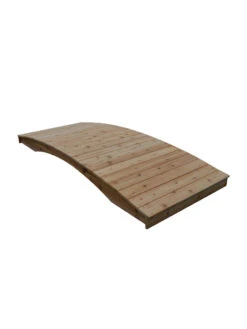 Plank Garden Bridge Unfinished 4' X 10' 9 Plank Garden Bridge Unfinished 4' X 10' -Best Garden Care Shop 8613127 03v
