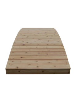 Plank Garden Bridge Unfinished 4' X 10' 11 Plank Garden Bridge Unfinished 4' X 10' -Best Garden Care Shop 8613127 04v
