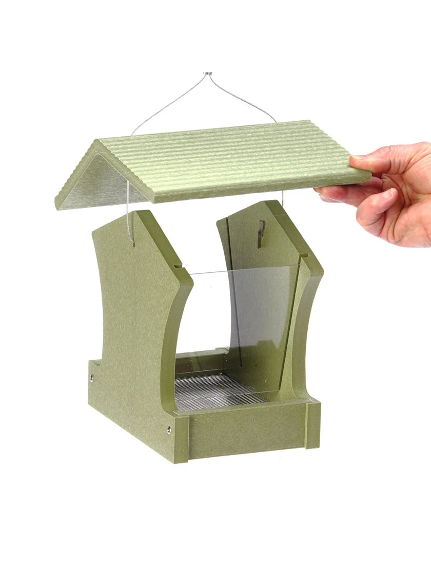 Birds Choice™ Hopper Bird Feeder 6 Birds Choice™ Hopper Bird Feeder - Image 4