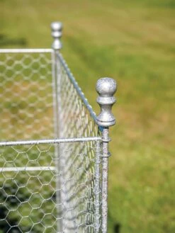 Tall Chicken Wire Critter Fence Extension Panel, Set Of 2 23 Tall Chicken Wire Critter Fence Extension Panel, Set Of 2 -Best Garden Care Shop 8613260 0082