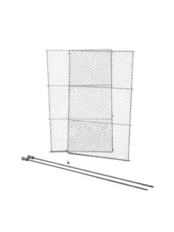 Tall Chicken Wire Critter Fence Extension Panel, Set Of 2 29 Tall Chicken Wire Critter Fence Extension Panel, Set Of 2 -Best Garden Care Shop 8613262 6063 tall chicken wire critter fence extension panel set of 2 galvanized