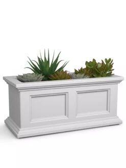 Fairfield Self-Watering Window Box, 2’ -Best Garden Care Shop 8613268 12V tif
