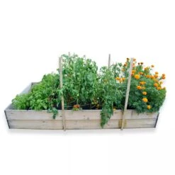 SeedSheets Organic Vegetable Garden, Easy Breezy Caprese, 4' X 8' -Best Garden Care Shop 8613295 01V
