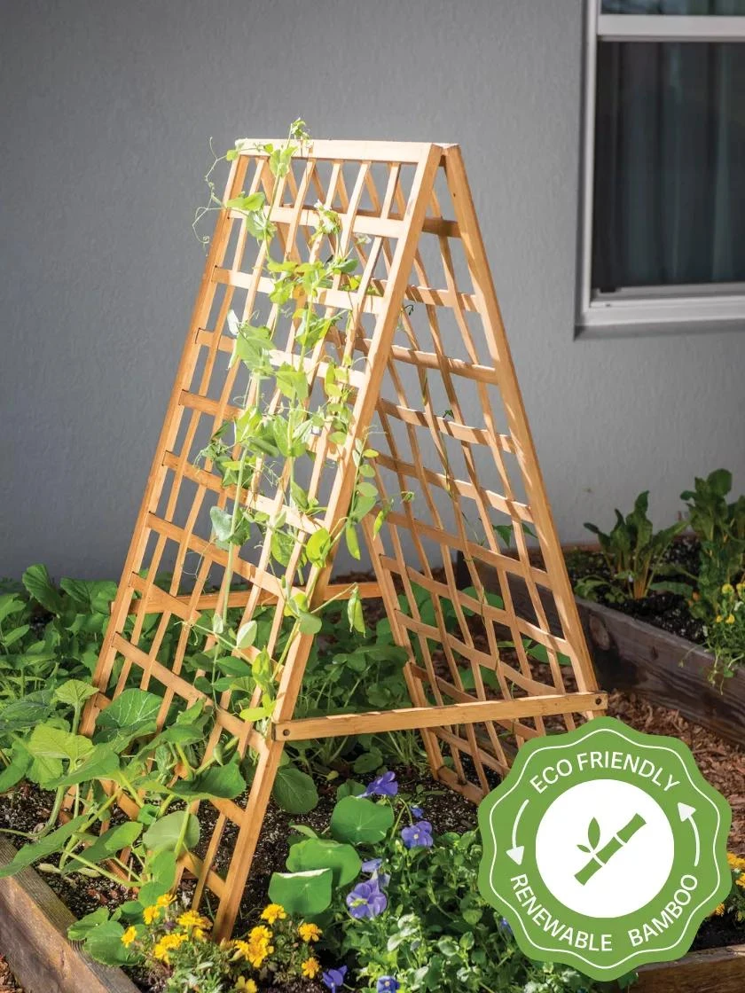 Bambo A Frame Plant Support, 30" X 42.5" 3 Bambo A Frame Plant Support, 30" X 42.5"