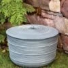 Ribbed Hose Pot With Lid -Best Garden Care Shop 8613332 0025 ribbed hose pot with lid