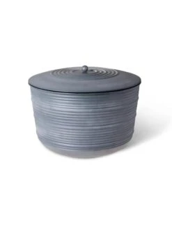 Ribbed Hose Pot With Lid -Best Garden Care Shop 8613332 5801