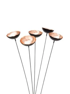 Copper Poppy Sways, Set Of 5 -Best Garden Care Shop 8613342 9215
