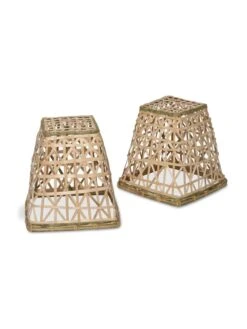 Bamboo Cloche, Set Of 2 -Best Garden Care Shop 8613351 4693