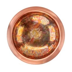 Pure Copper Bird Bath With Hand-Applied Fired Finish And Multipronged Garden Pole 8 Pure Copper Bird Bath With Hand-Applied Fired Finish And Multipronged Garden Pole -Best Garden Care Shop 8613380 02v