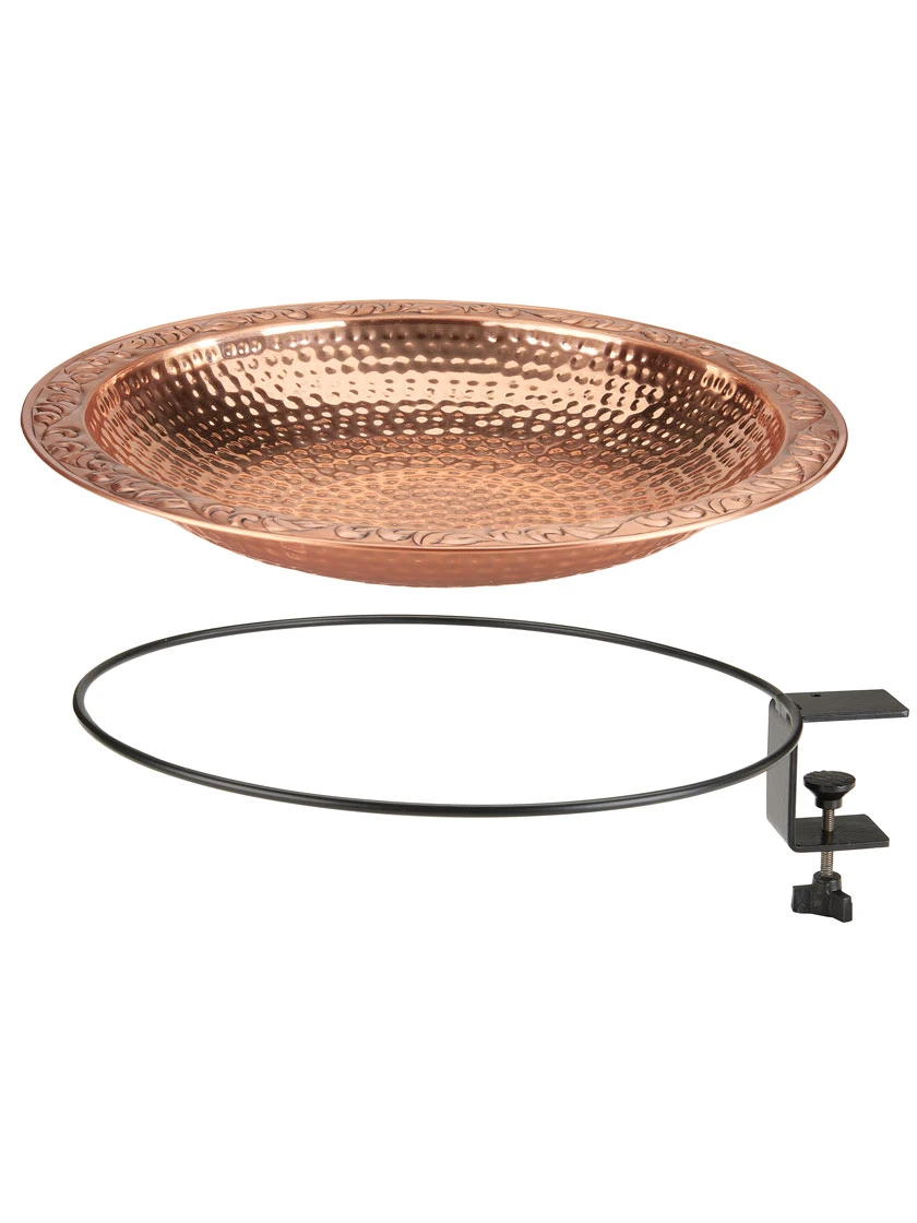 Pure Copper Bird Bath Deck Mount 6 Pure Copper Bird Bath Deck Mount - Image 4