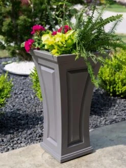 Cambridge Tall Planter, 28" Height -Best Garden Care Shop 8613524 08V