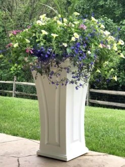 Cambridge Tall Planter, 28" Height -Best Garden Care Shop 8613524 13V