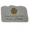 Dogs Leave Paw Prints Memorial Stone 2 Dogs Leave Paw Prints Memorial Stone -Best Garden Care Shop 8614135 01V 3 4 dogs leave paw prints memorial stone