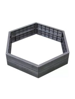 Modular Hexagon Raised Bed Kit, 21.5" 7 Modular Hexagon Raised Bed Kit, 21.5" -Best Garden Care Shop 8614244 02V 3 4 modular hexagon raised bed kit 21 inches