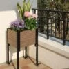 Mobile Elevated Corner Planter