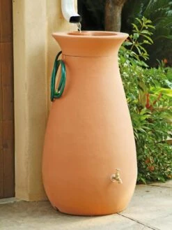 Rainwater Urn, 65 Gallon -Best Garden Care Shop GS37517 02 tif