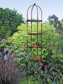 Jardin Round Obelisk, 7' 11 Jardin Round Obelisk, 7' -Best Garden Care Shop GS39530 02 tif