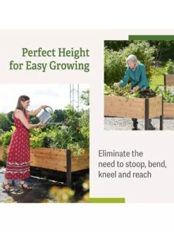 Self-Watering Elevated Planter Box, 2' X 8' 20 Self-Watering Elevated Planter Box, 2' X 8' -Best Garden Care Shop b00eow8fhu raisedbed benefits